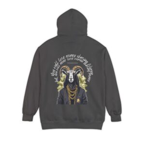 Chase money Unisex Garment-Dyed Hoodie