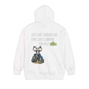 Help Unisex Garment-Dyed Hoodie